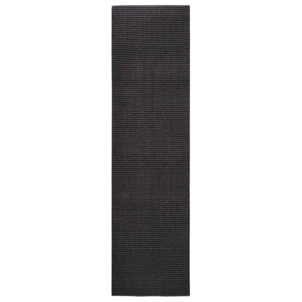 Sisalmatta för klösstolpe svart 80x300 cm