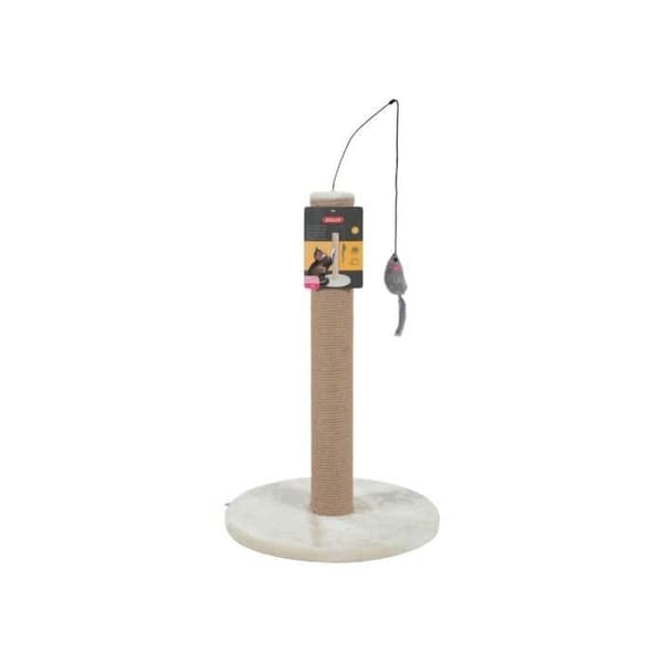 Klösestolpe - ZOLUX - 63cm - Beige - Hampa - Diameter 40cm