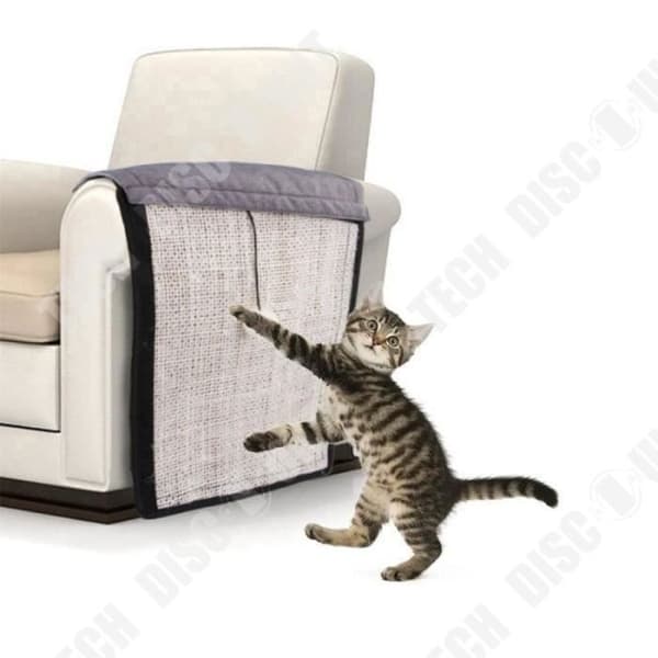 TD® Sisal skrapstolpe för katter Skyddsmatta för soffa, kattskrapa 117×29 cm Robust material Lätt att rengöra Skydd