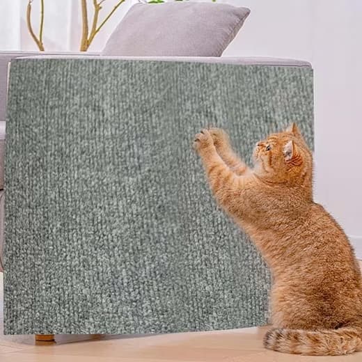 Lollanda Självhäftande klösplatta för katt, väggskydd för klösplatta, klösplatta för soffa, kattklösmatta, hörn DIY