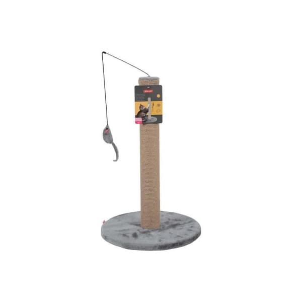 Skrapstolpe - ZOLUX - 63cm - Grå - Hampa - Inomhus