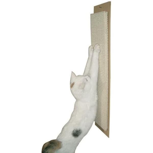 Grattbräda - KERBL - Maxi - 70x17cm - Vit - För katt