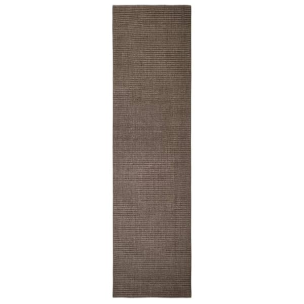 Sisalmatta för klösstolpe brun 80x300 cm