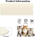 Pikkukuva 2 / 7: Lollanda Cat Scratching Pad itseliimautuva graffitimatto kissoille seinä- ja kulmasuoja huonekaluille, DIY raapimismatto kissalle