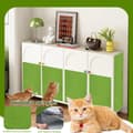 Pikkukuva 5 / 7: Lollanda Cat Scratching Pad itseliimautuva graffitimatto kissoille seinä- ja kulmasuoja huonekaluille, DIY raapimismatto kissalle