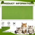Pikkukuva 2 / 7: Lollanda Cat Scratching Pad itseliimautuva graffitimatto kissoille seinä- ja kulmasuoja huonekaluille, DIY raapimismatto kissalle