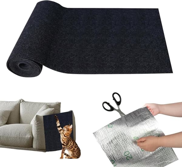 Auledio Reptåligt skydd soffa katt – anti-repor film för katter, 40 x 100 cm