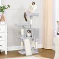 Miniatyrbillede 3 af 7: Kradsehus til katte, kattehus 115 cm, kradserampe