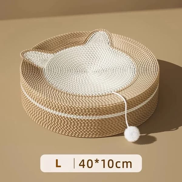 Kattklösbräda, Naturligt Sisalmaterial, Multifunktionell Design,Typ-1