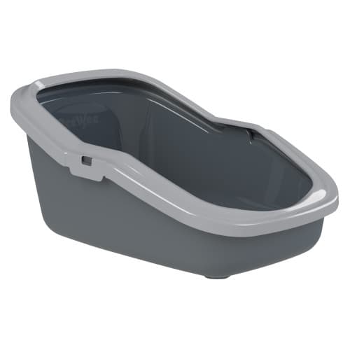 Toalåda PeeWee EcoMinor antracit grå 56x39x27,5 cm