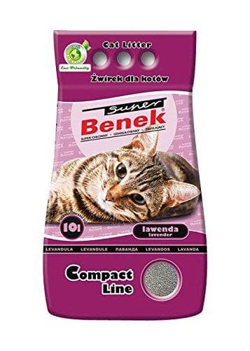 Certech Super Benek Compact Lavender - Kissanhiekan paakkuuntuva 10 l