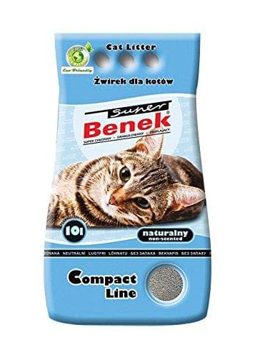 Certech Super Benek Compact Natural - Cat Litter Clumping 10 l