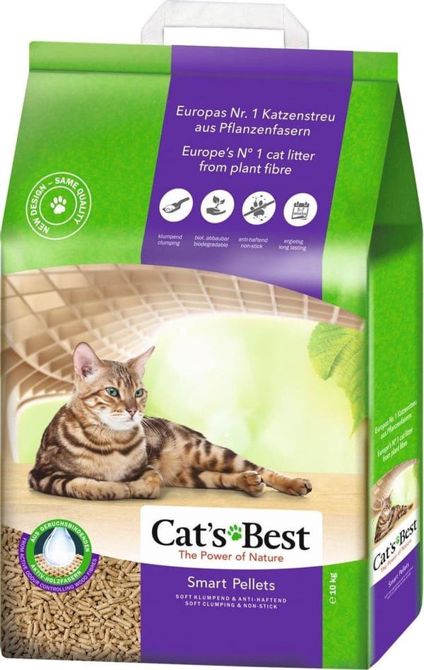 KATTENS BEDSTE NatureGold kattegrus 20 l