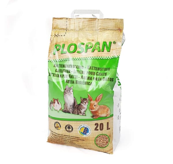 Kattsand, Plospan 20 L
