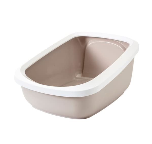 Kattsandlåda aseo jumbo 67,5x48,5x28cm vit/beige, Savic