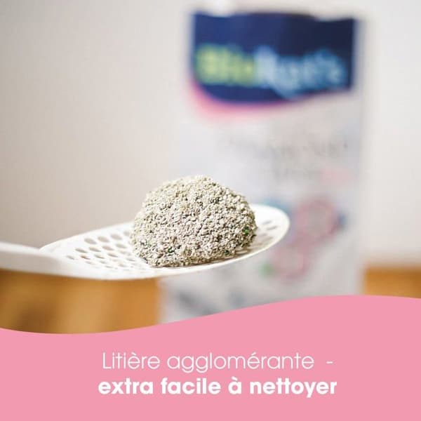 Biokats Diamond Care Fresh med talkdoft - Fin kattsand med aktivt kol och Aloe vera - 1 påse (1 till 10 l)