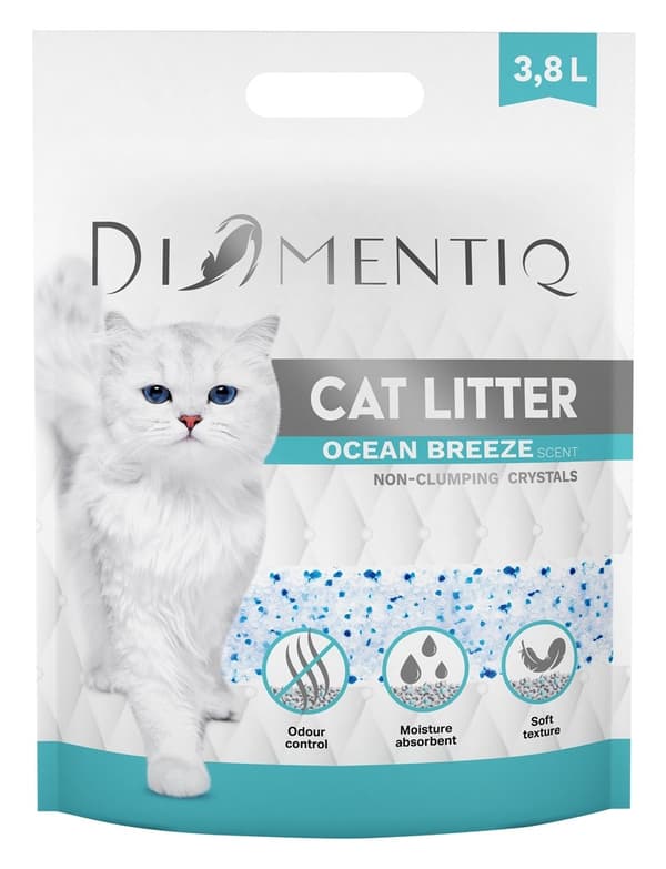 DIAMENTIQ Ocean Breeze - Kattsand - 3,8 l