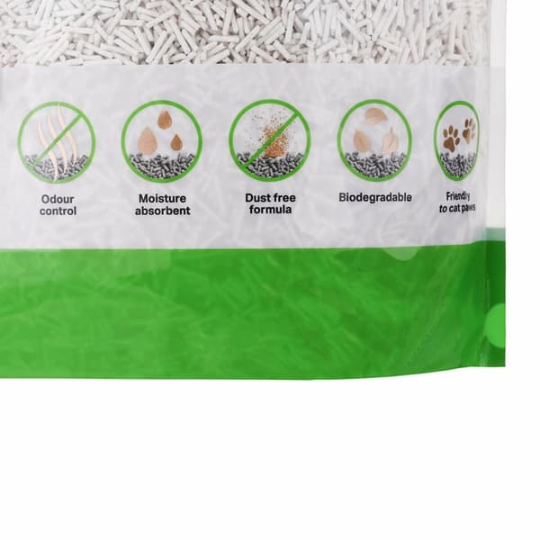 DIAMENTIQ Tofu Neutral Ultra klumpende - plantebaseret kattegrus - 4 kg