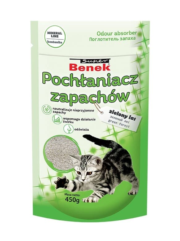 CERTECH Odor Absorber Super Benek Green Forest 450 g