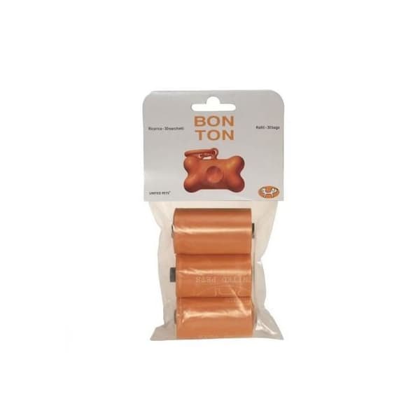 SET med 2 Bon Ton Orange Dropping Bag Roll