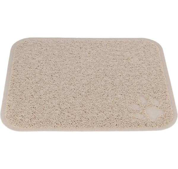 Cat litter tray mat, PVC, 37 × 45 cm, blush