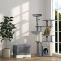 Miniatyrbillede 9 af 9: Katte Toilet, 48.5x38x36.5 cm, Grå