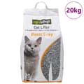 Miniatyrbild 1 av 2: Kattsand med babypuderdoft bentonit 20 L