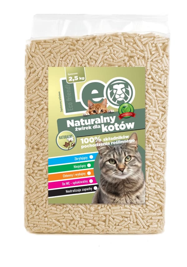Leo kissanhiekka - luonnollinen