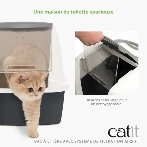 JUMBO Katt toaletthus 46x55x45 cm
