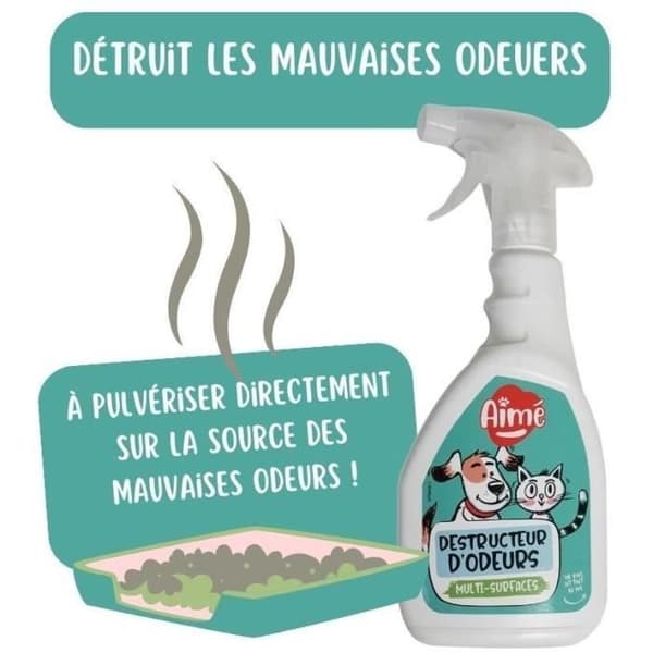 AIME Spray Destruct'odeur djururin - 500 ml