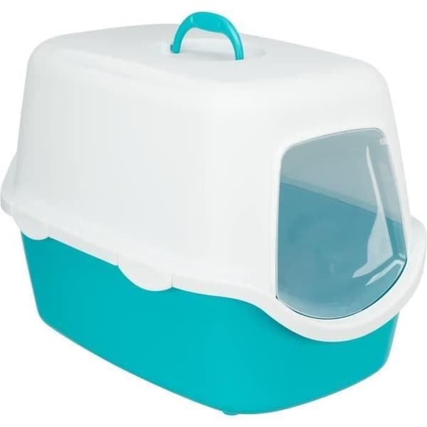 TRIXIE Vico Litter Box - Aquamarine - For Cat