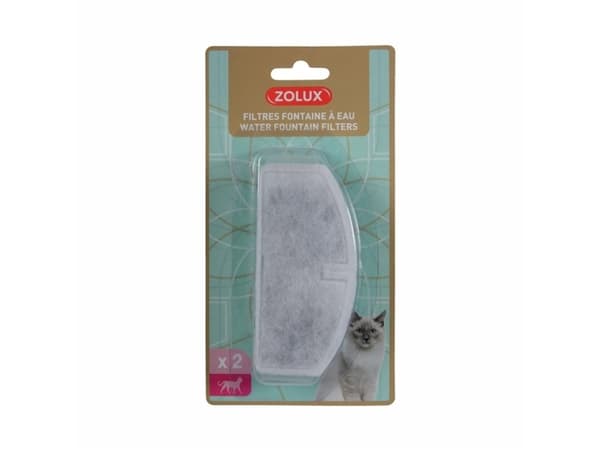 Zolux Fountain filter, 2 pcs.