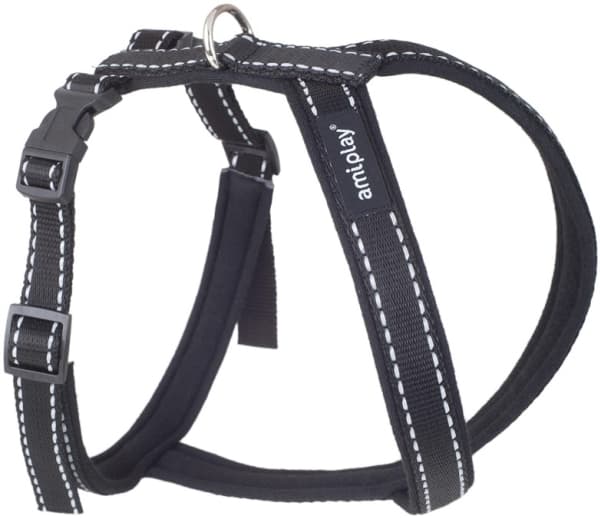Ami Play Szelki regulowane Grand Soft Reflective L max 47 [c] x 50-62 [d] cm czarny