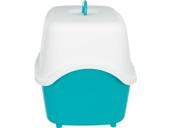 TRIXIE 40275, Katt, Kattlådan med huva, Blå, Vit, Spänne, 400 mm, 560 mm