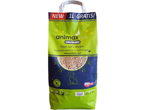 Animax ANIMAX wooden cat litter - 8l