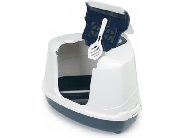 YARRO Moderna Toilet narozna with filter dark blue