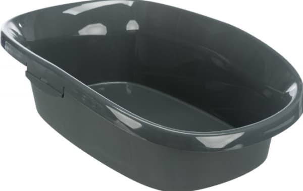 Trixie Be Eco Carlo kattebakke, 38 × 17 × 58 cm, grå/grå-grøn