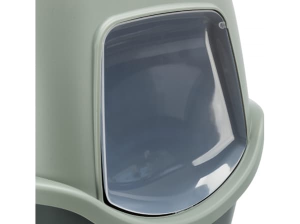 Trixie Be Eco Vico kattetoilet, 40 × 40 × 56 cm, grå/grå-grøn