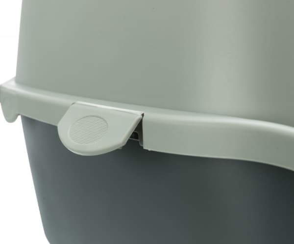 Trixie Be Eco Vico kattetoilet, 40 × 40 × 56 cm, grå/grå-grøn