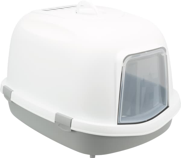 Trixie Primo XXL Top kattetoilet, 56 × 47 × 71 cm, grå/hvid