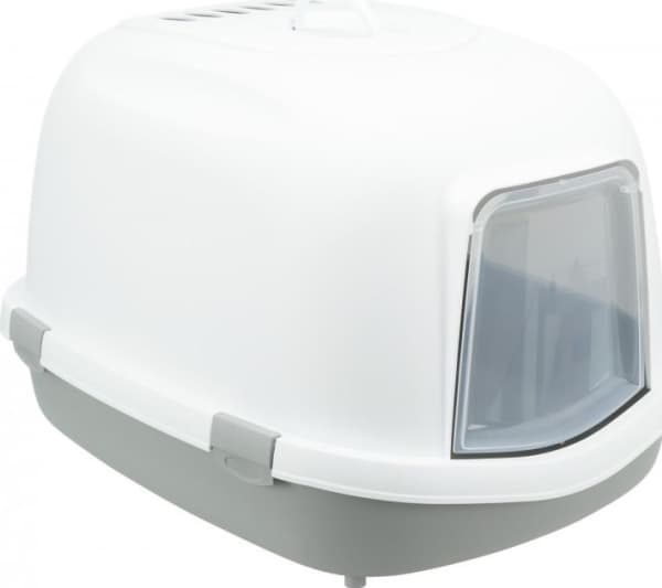 Trixie Primo XXL Top kattetoilet, 56 × 47 × 71 cm, grå/hvid