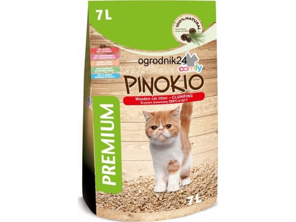 Behagelig Pinocchio trestrø for katter, 7 L