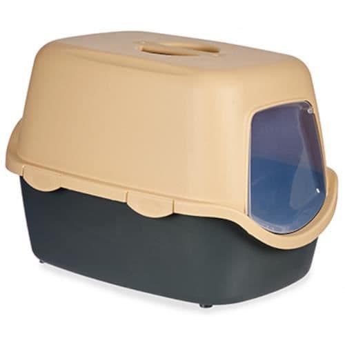Stefanplast kattlåda 39 x 55,7 cm antracit/beige