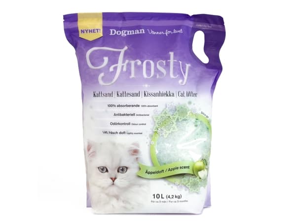 DOGMAN Frosty calico sand 10l Æble