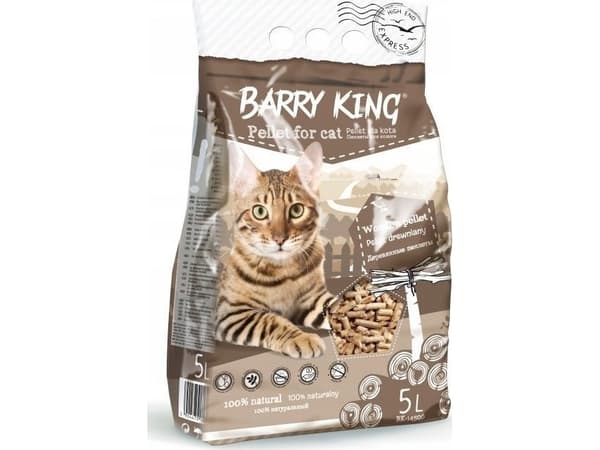Barry King kattesand Trepellets for katter 10L