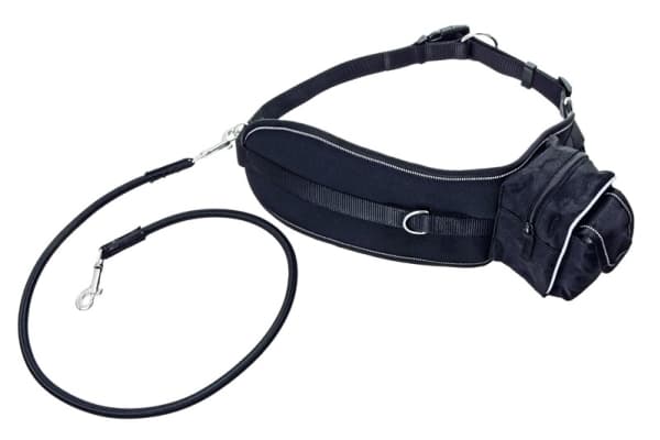 KARLIE LEASH FOR RUNNING KARLIE 65-120CM BLACK