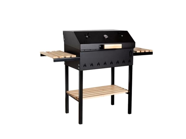 Abas_Smokeho Abas Grill With Lid And Shelves