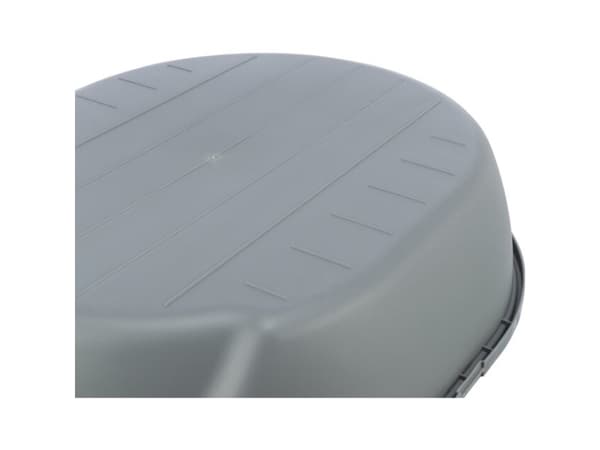 Trixie Simao cat litter tray, high rim, 48 × 30 × 58 cm, grey
