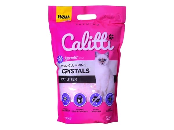 Calitti CALITTI Crystals Lavendel - silikonstrø 3,8l