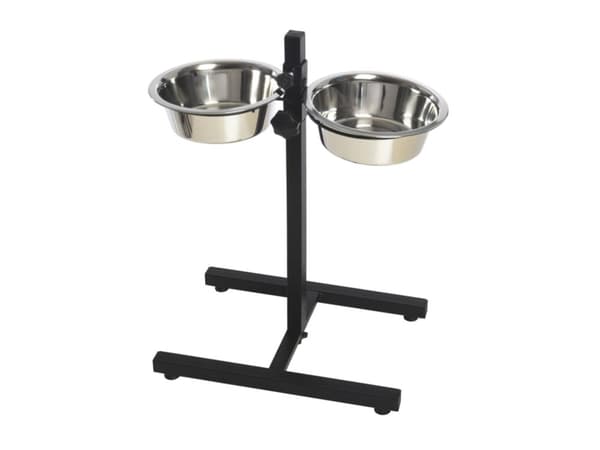 Sourcing DOUBL BOWL MET ADJUST STAND HOPPY 2X1.8L